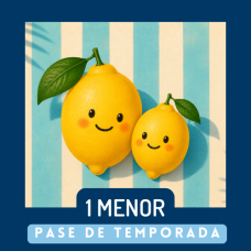 MENOR PASAPORTE DE TEMPORADA - 