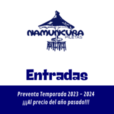 ENTRADA GENERAL PREVENTA TEMPORADA 2023-2024