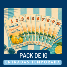 10 ENTRADAS PRE VENTA  ESP  TEM 2026 - 2027